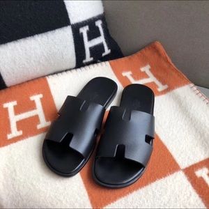 rhinestone slip on sandals